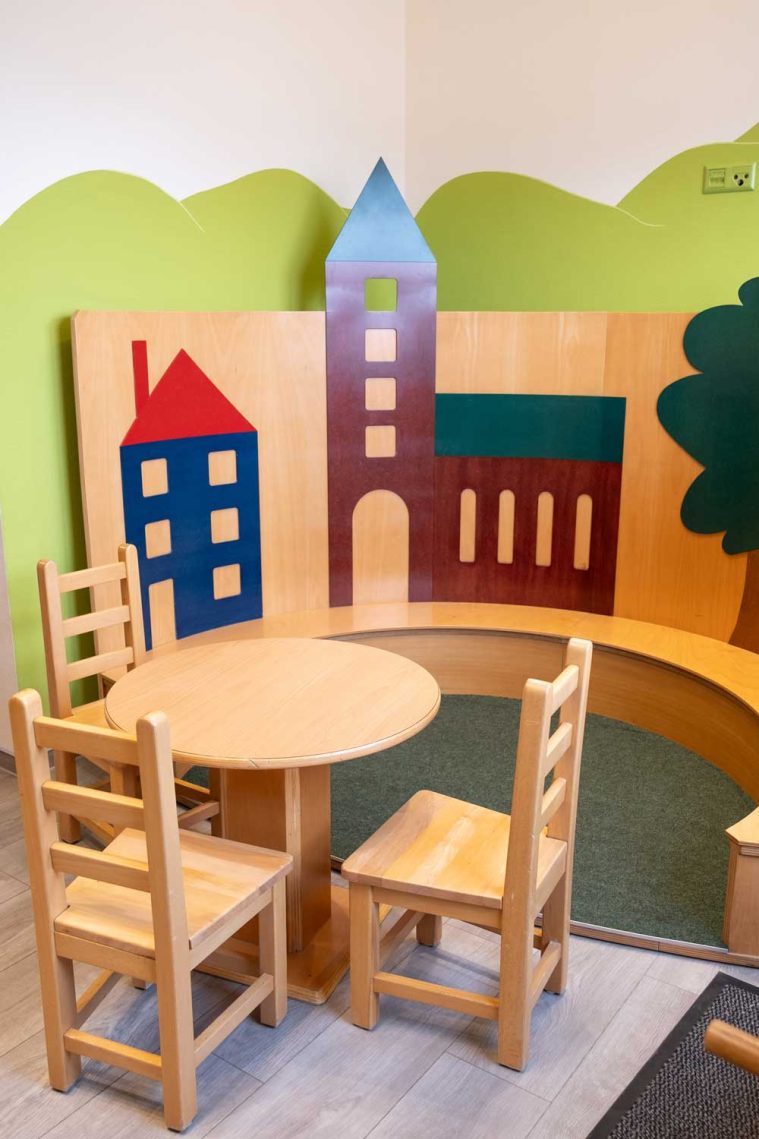 Wartezimmer Kinderarztpraxis